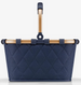 Koszyk carrybag XS frame rhombus midnight gold REISENTHEL