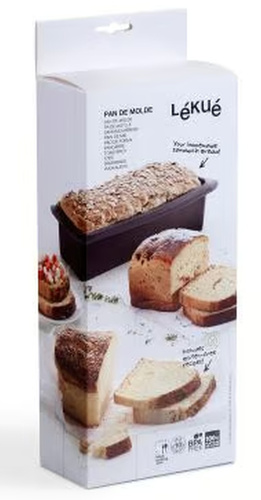 Forma do pieczenia chleba 25 cm silikonowa brązowa LEKUE