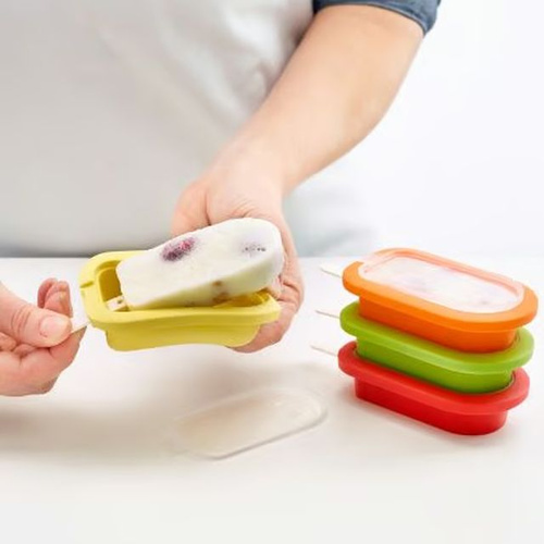Zestaw 4 foremek do lodów M Ice Lolly Moulds LEKUE