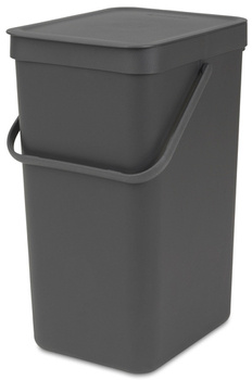 Kosz Sort & Go 16l Dark Grey BRABANTIA