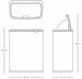 Kosz Bo Touch Bin 60l platynowy BRABANTIA