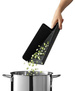 Deska do krojenia Chop2Pot Plus czarna JOSEPH JOSEPH