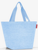 Torba shopper M twist powder blue REISENTHEL