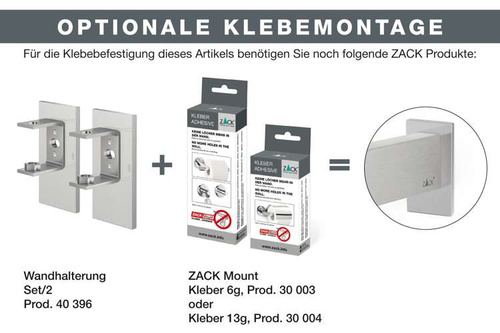 Reling łazienkowy 45cm LINEA ZACK