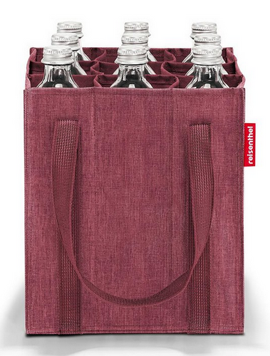 Torba na butelki bottlebag twist maroon REISENTHEL