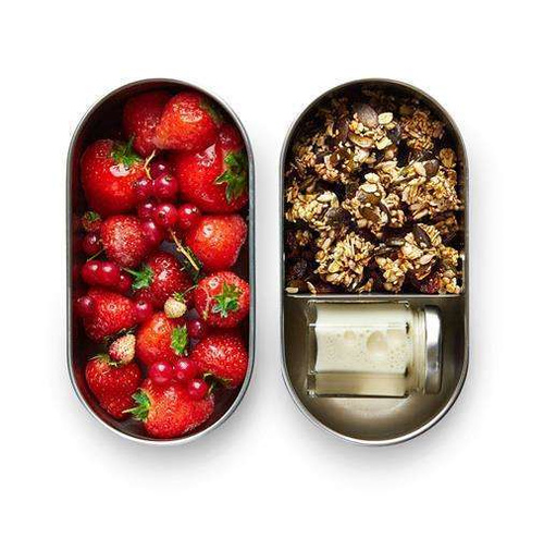 Zestaw 2 stalowych lunchboxów BLACK + BLUM