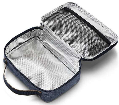 Torba thermocase herringbone dark blue REISENTHEL