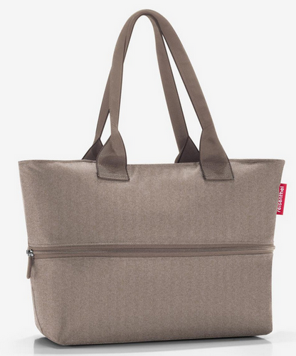 Torba shopper e1 herringbone mokka REISENTHEL