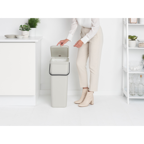 Kosz Sort & Go 40l Light Grey BRABANTIA