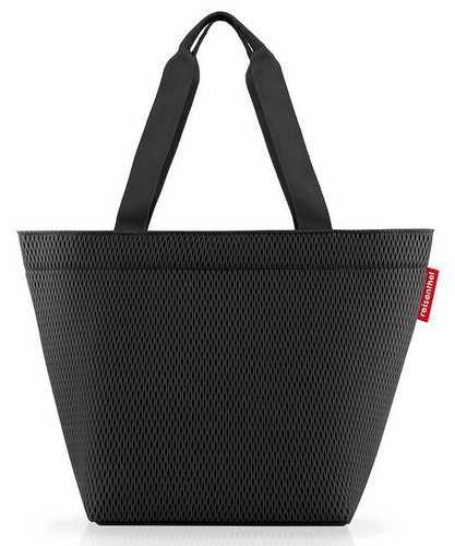 Torba shopper M mesh black REISENTHEL