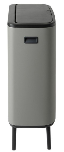 Kosz BO Touch Bin Hi 2x30 l  Mineral Concrete Grey BRABANTIA