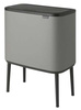 Kosz 3x11 l BO Touch Bin Mineral Concrete Grey BRABANTIA