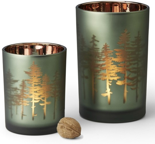 Świecznik szklany 13cm Foree PHILIPPI