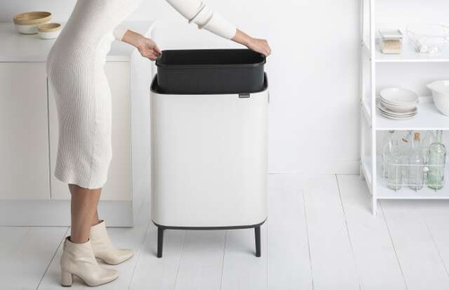 Kosz Bo Touch Bin Hi 60 l biały BRABANTIA