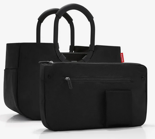 Torba na zakupy loopshopper M black REISENTHEL