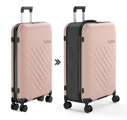 Walizka FLEX 360 SPINNER 29" rose smoke ROLLINK
