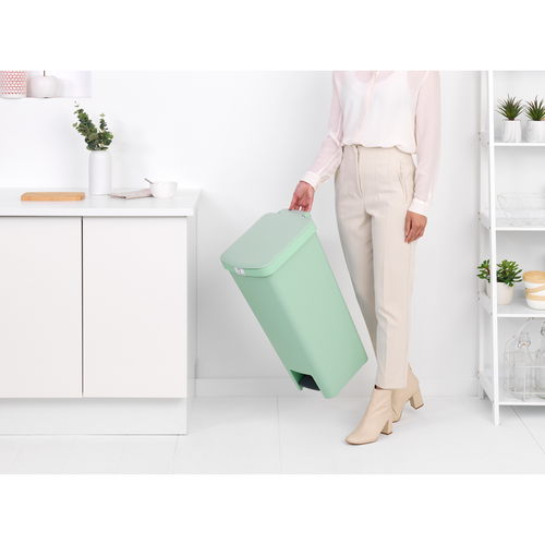 Kosz pedałowy 40l StepUp jade green Brabantia