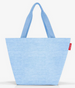 Torba shopper M twist powder blue REISENTHEL