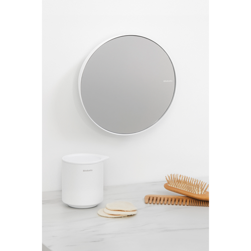 Lustro łazienkowe powiększające 5x MindSet Mineral Fresh White BRABANTIA