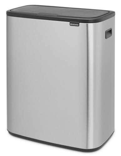 Kosz Bo Touch Bin 2x30 l stal matowa FPP BRABANTIA