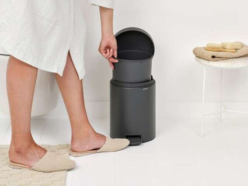 Kosz pedałowy NewIcon 3l Mineral Infinite Grey BRABANTIA