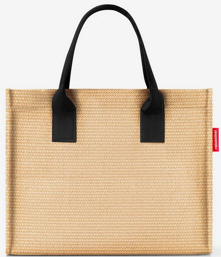 Torba daily shopper raffia black REISENTHEL