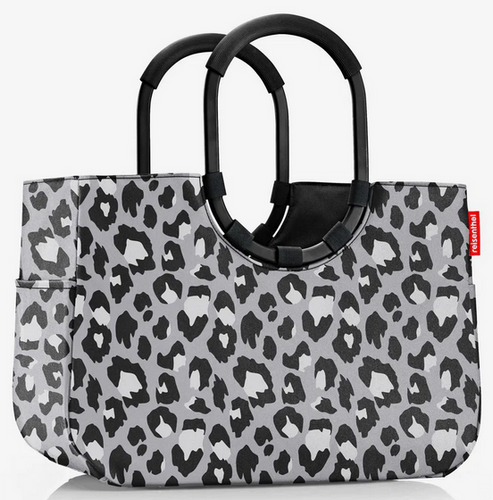 Torba loopshopper L frame leo nero REISENTHEL