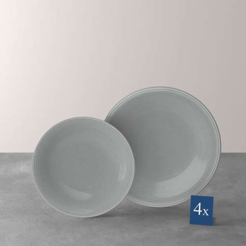 Zestaw obiadowy 8el. (dla 4 osób) Color Loop Stone VILLEROY BOCH