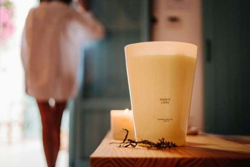 Świeca XL French Linen 600 gr. CERERIA MOLLA 