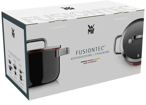Zestaw 4 naczyń Fusiontec Mineral Pro black WMF