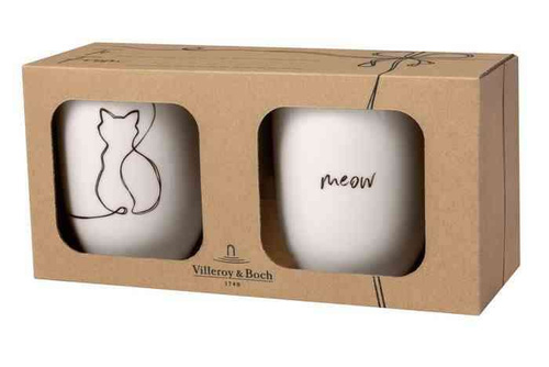 Zestaw 2 kubków Cat Statement VILLEROY BOCH