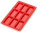 Forma do pieczenia Financier silikonowa czerwona LEKUE