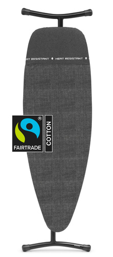 Deska do prasowania rozmiar D (135x45 cm) prosta rama Denim Black BRABANTIA 