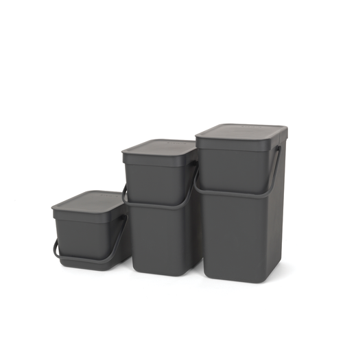 Kosz Sort & Go 6l Dark Grey BRABANTIA