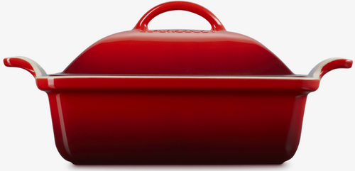 Forma do pieczenia 23 cm z pokrywką wiśniowa LE CREUSET