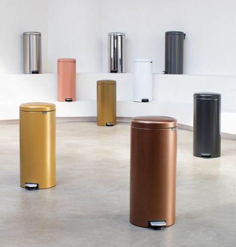 Kosz pedałowy 30l NewIcon Warm Gold BRABANTIA 