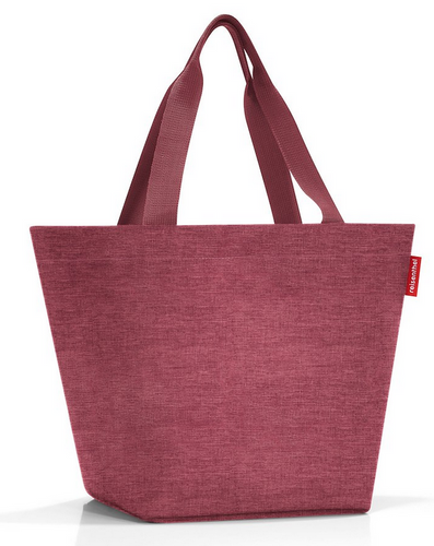 Torba shopper M twist maroon REISENTHEL