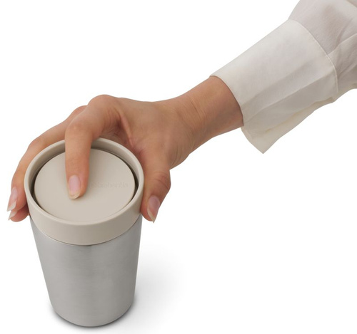 Kubek termiczny 200 ml Make & Take Soft Beige BRABANTIA