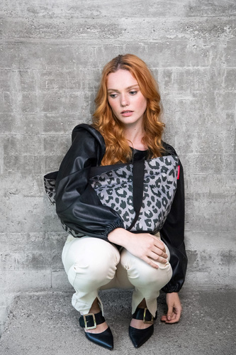 Torba shopper M leo nero REISENTHEL