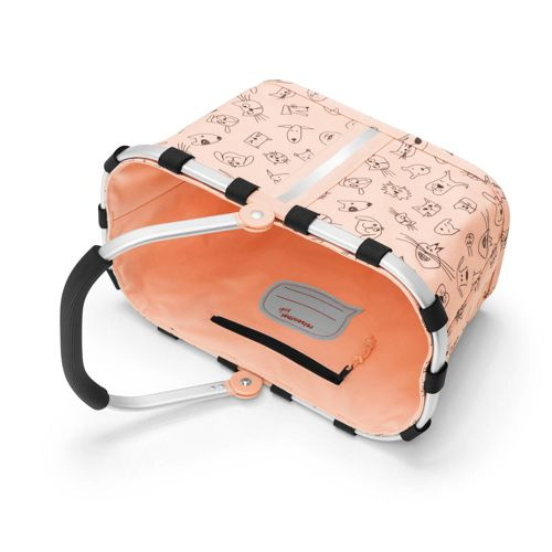 Koszyk carrybag XS kids cats and dogs rose REISENTHEL 