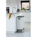 Kosz Bo Touch Bin Hi 2x30 l biały BRABANTIA