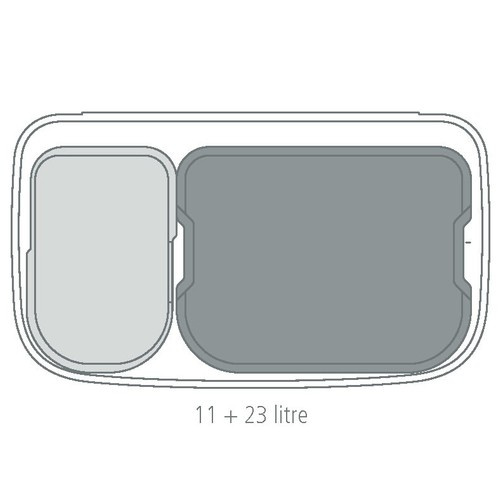 Kosz BO Touch Bin 11+23l Soft Beige BRABANTIA
