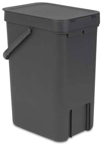 Kosz Sort & Go 12l Dark Grey BRABANTIA