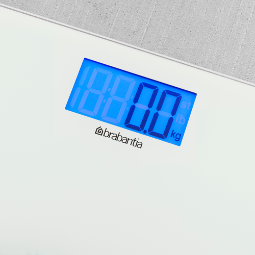 Elektroniczna waga łazienkowa biała BRABANTIA 