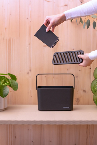 Organizer na zlew SinkSide Dark Grey BRABANTIA