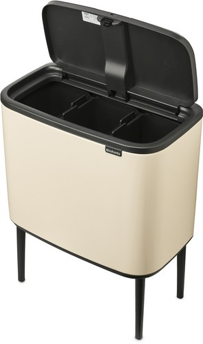 Kosz BO Touch Bin 3  x 11l Soft Beige BRABANTIA