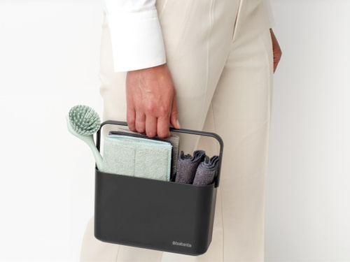 Zestaw do organizacji zlewu SinkSide Dark Grey BRABANTIA