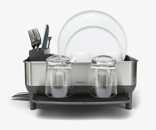 Suszarka do naczyń Compact czarna SIMPLEHUMAN