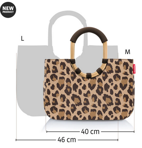 Torba na zakupy loopshopper M black REISENTHEL