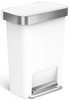 Kosz na śmieci 45l Liner Pocket biały SIMPLEHUMAN
